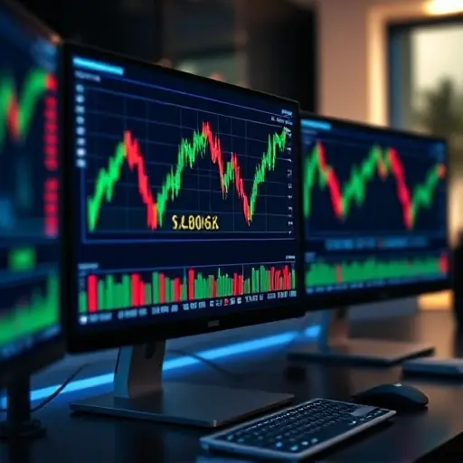Market trend analysis charts